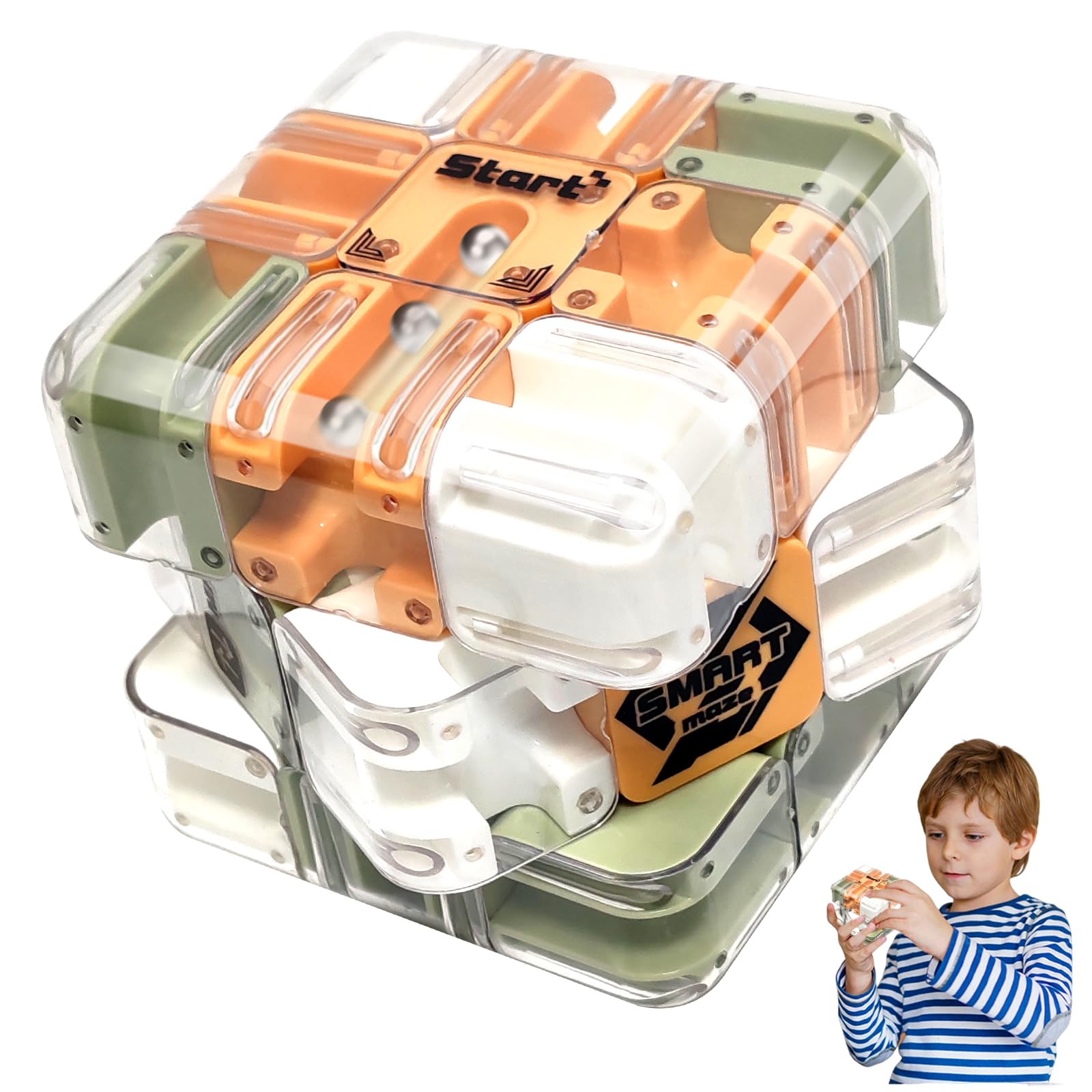 Audasi Large Labyrinth 3D Puzzles Maze Cube