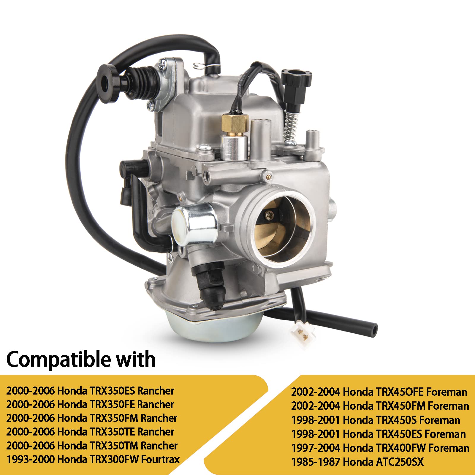 Carburador TRX350 para Honda Rancher 350 TRX350 350ES 350FE 350FMTE 350TM 2000-2006 Carb