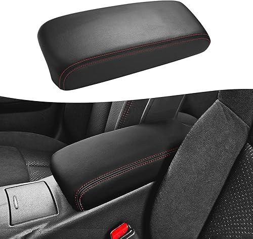 KBH Funda de repuesto para reposabrazos de consola central de automóvil para Nissan Maxima 2009-2014, Altima 2013-2018, tapicería de piel de vinilo