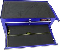 Vista 7 de Caja de herramientas con ruedas WTRAVEL con 7 cajones, caja de herramientas con ruedas con carro multifuncional, gabinete de almacenamiento