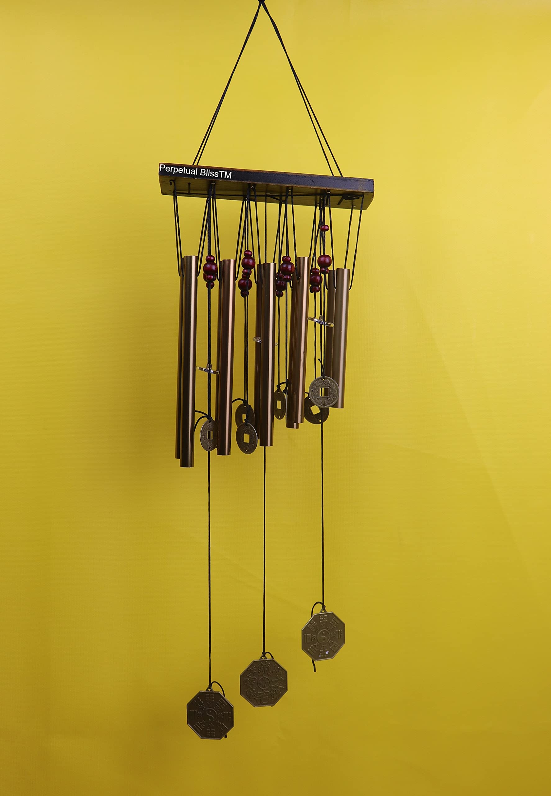 Perpetual Bliss Big Wind Chime Deep Tone Tuned Resonant Garden Home Decoration Quality Gift for Patio,Porch,Garden,Backyard.