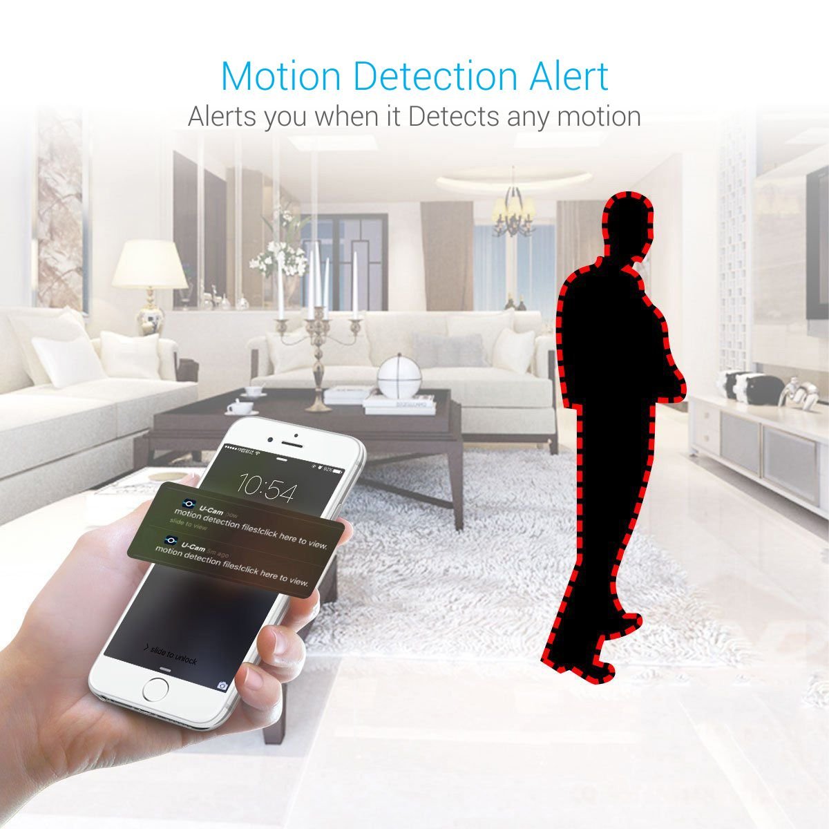 Portronics SeeSaw II Motion Detection Alert