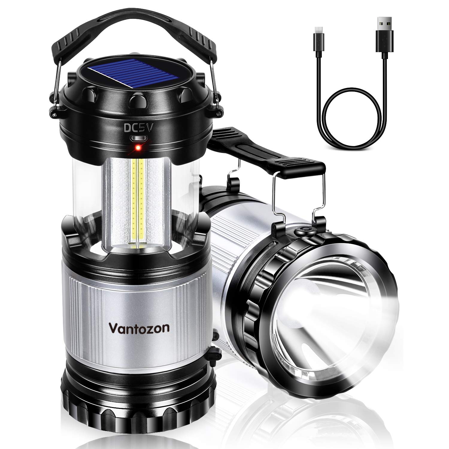 Amazon.co.jp: LEDランタン 【ソーラー充電】 LED ランタン 高輝度  