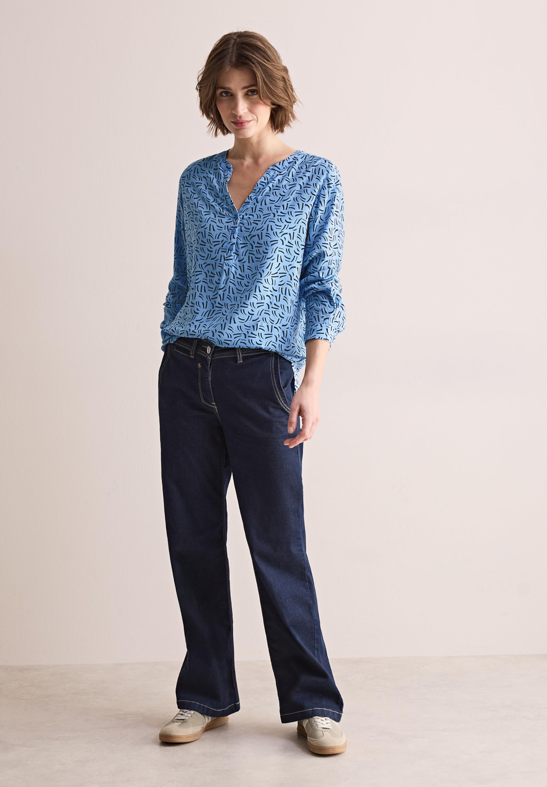 Cecil Bluse mit Minimal Print