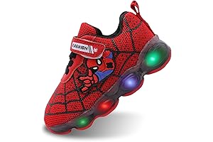 Toddler Boys Girls Flashing Sneakers: The Fun Way to Light Up Your Child's Steps