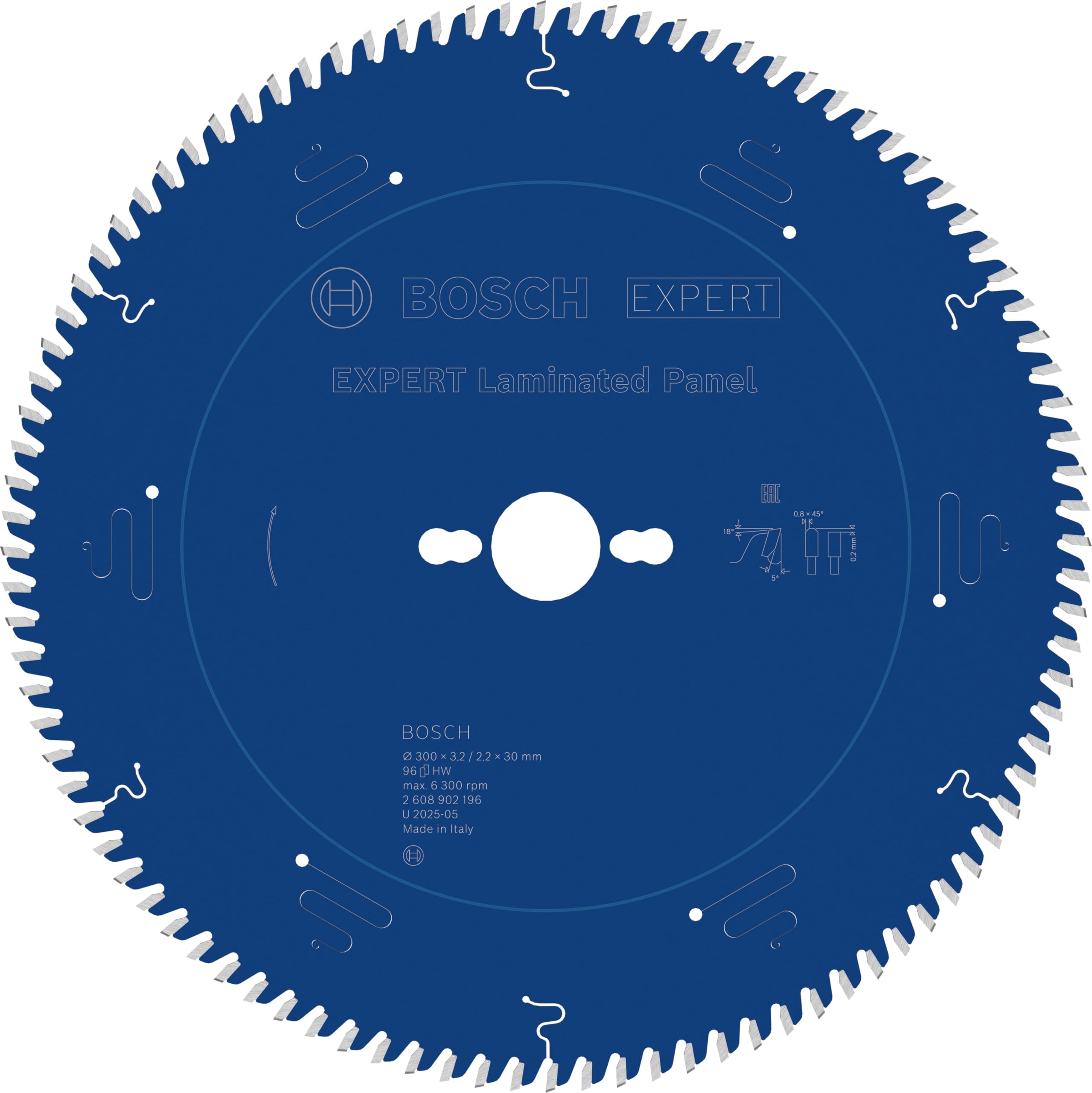 EXPERT Laminated Panel 300x30x3.2/2.2x96T