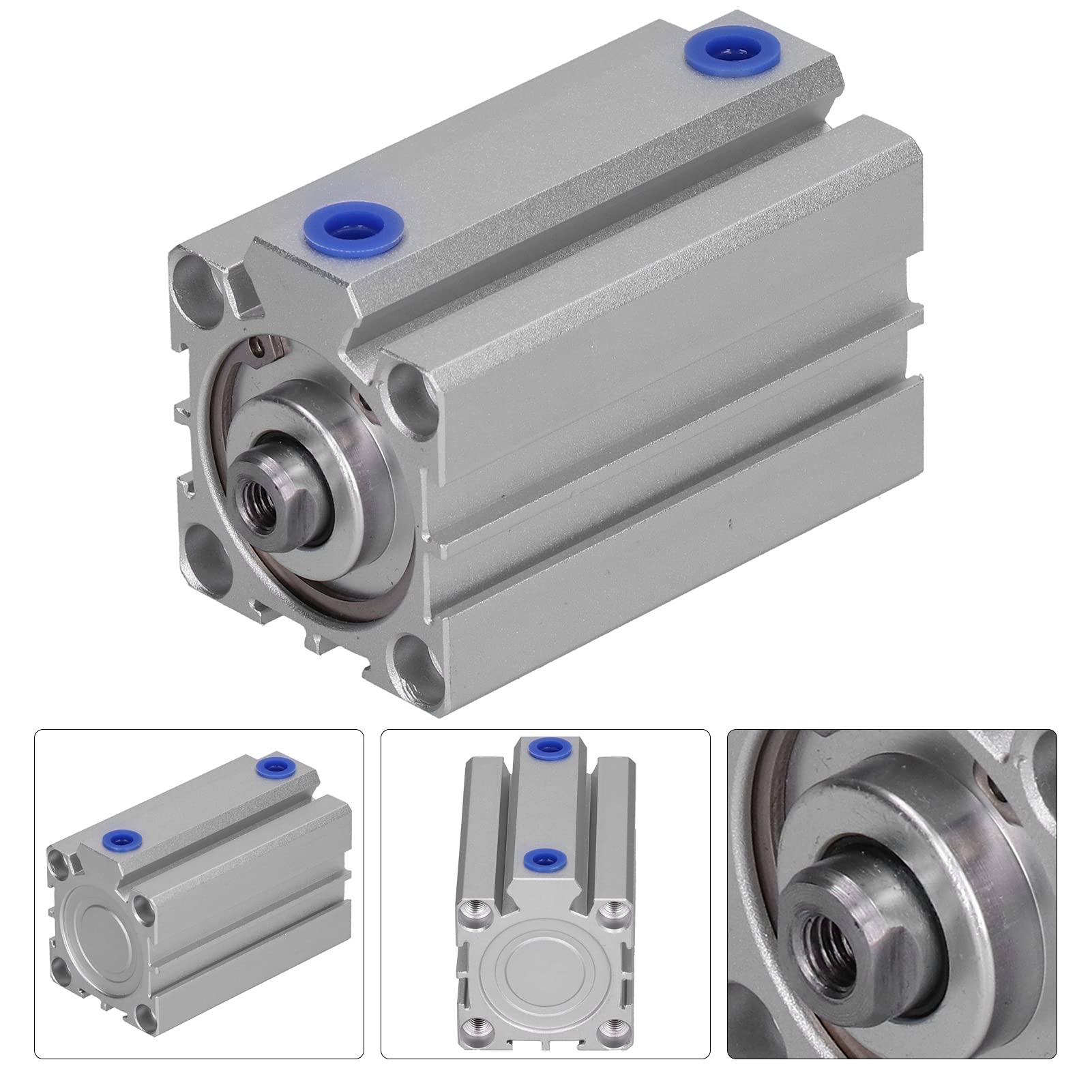 Cylindre Pneumatique Mini Double Effet MAL 32mm Course 75mm - Alliage Aluminium G1/8
