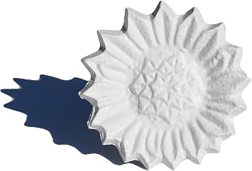 VIBHSA Decorative White Sunflower Napkin Rings for Dining Table Decor for All Occasions