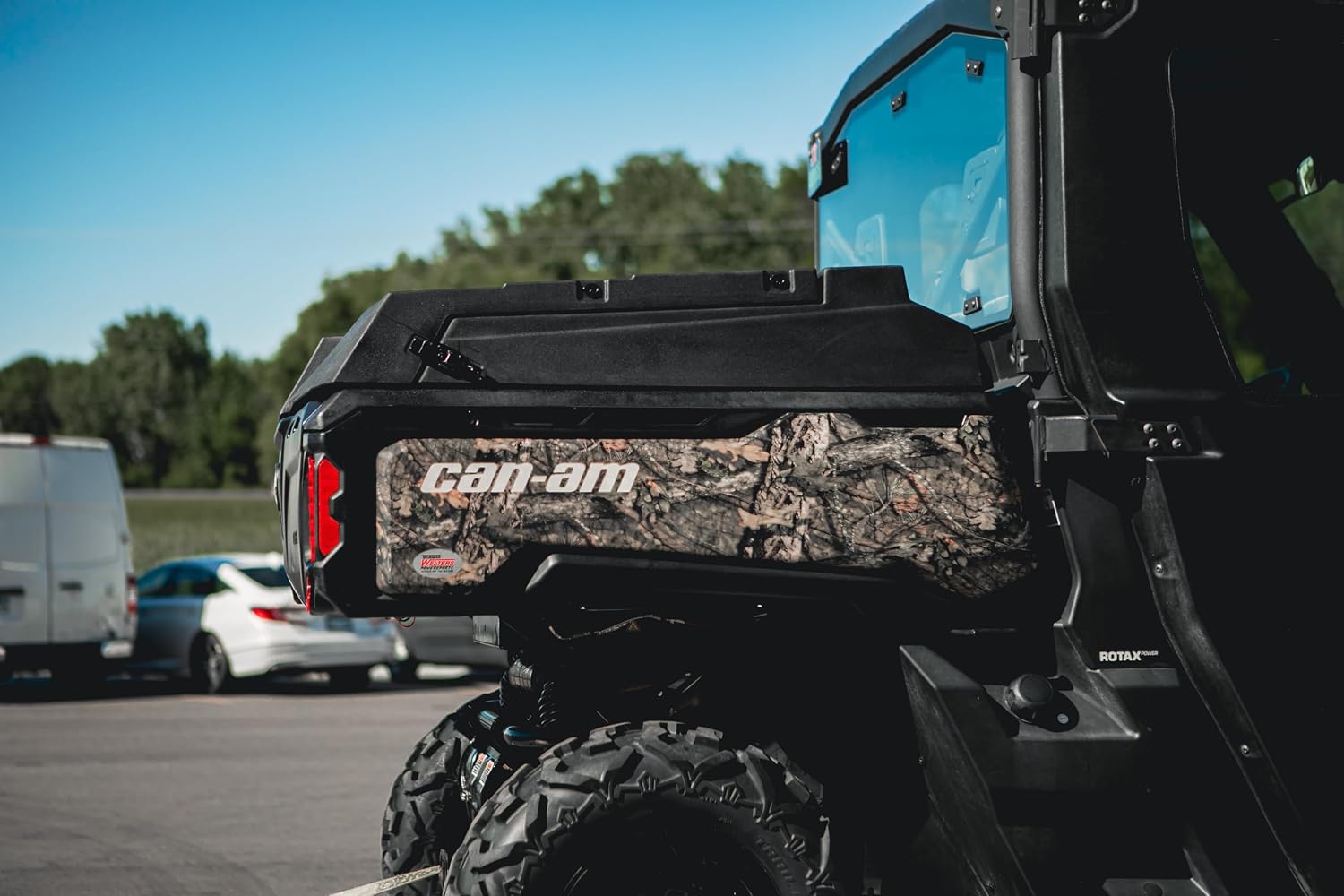 HIGHLANDS Cargo UTV Rear Bed Cover fits 2016-2026 Can-Am Defender. Weatherproof Storage