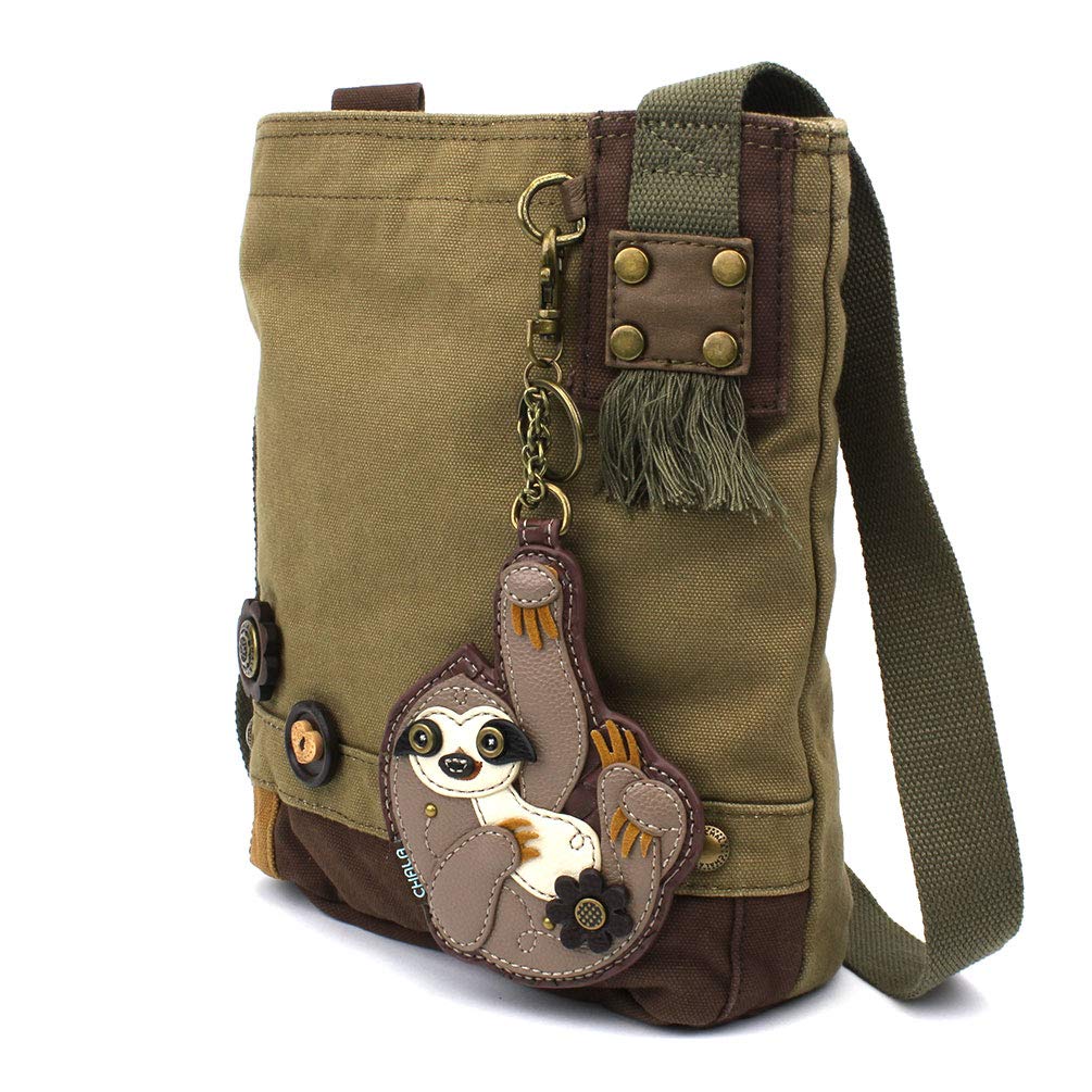 CHALA Patch Crossbody - Sloth- Olive