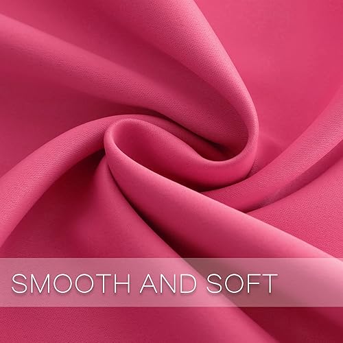 Miniatura 7 de YGO Cortinas extra anchas para ventanas de sala de estar, cortinas de oscurecimiento con ojales en la parte superior, para dormitorio, 2 paneles,