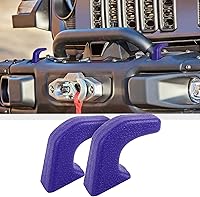 Vista 16 de JWWY Cubiertas de Gancho de Remolque para Parachoques Cubierta Protectora de Receptor de Enganche de Remolque Funda de Goma para Cabrestante