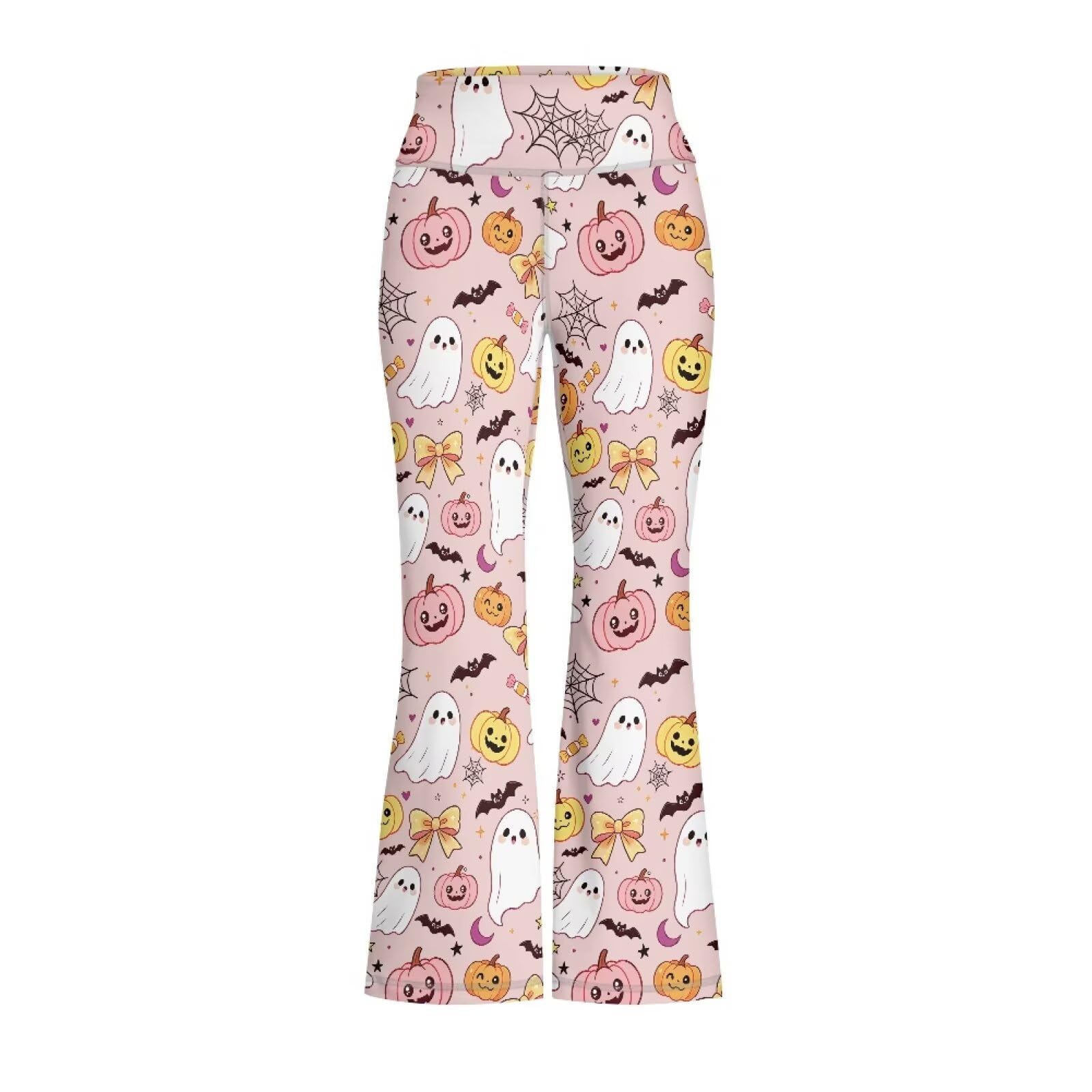 Girls Flare Leggings Cute Bell Bottoms for Teen Girls Wide Leg Sweatpants for 5-14 T