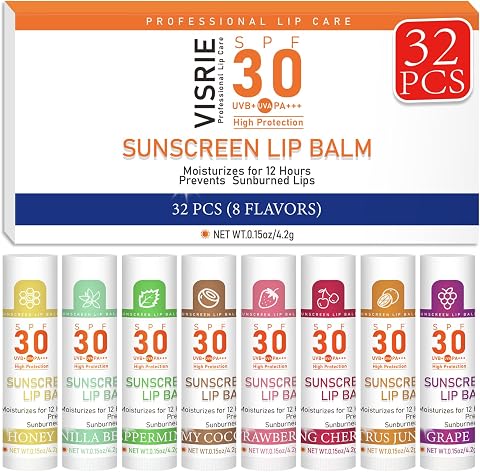 SPF 30 lip balm (32-pack)