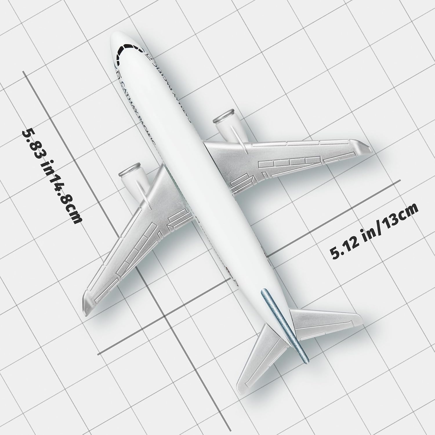 HANGHANG 1/400 Cathay Pacific Plastic Airplane Model Suitable for Collections and Display