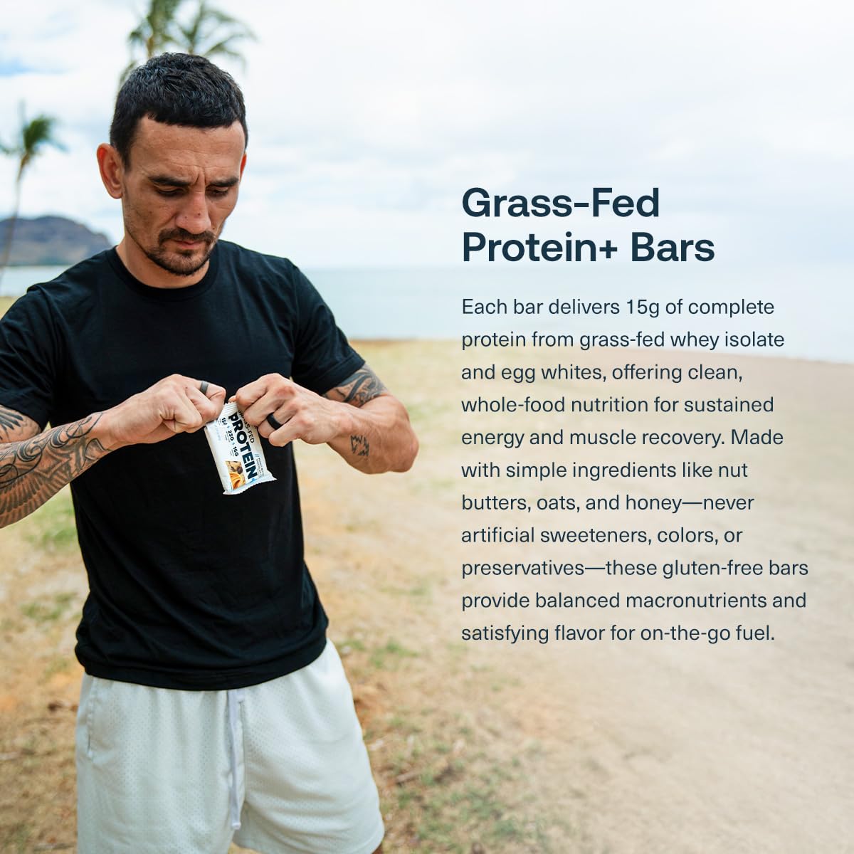 Transparent Labs Protein+ Bars - Oatmeal Chocolate Chip, 12 Bars — Amazon image 3