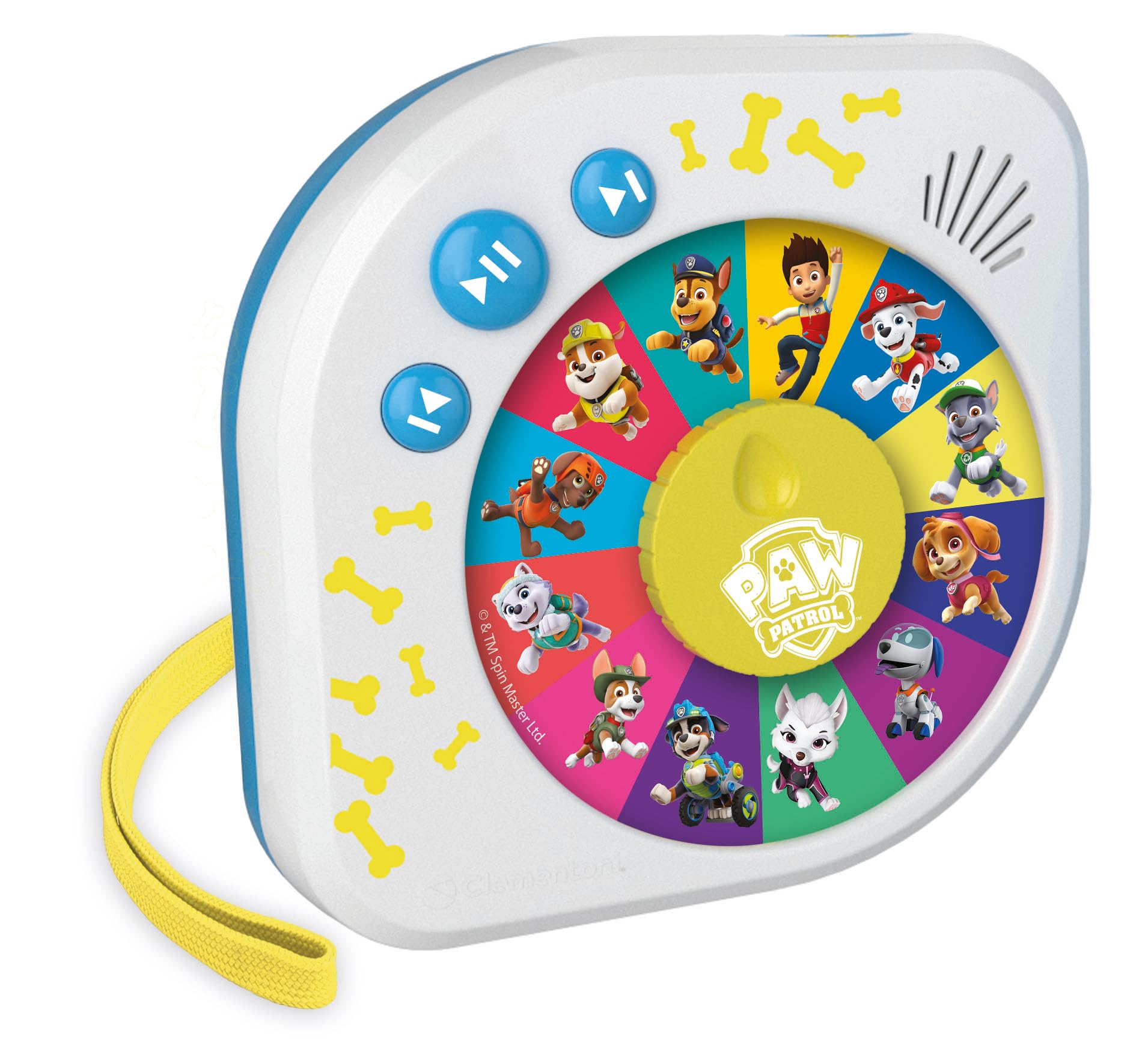 Clementoni - Il était Une Fois Les Aventures de la Pat' Patrouille - Conteur d'Histoire Intuitif 3 Ans + - 12 Histoires - Jeu Éducatif Imagination et Écoute - Idee Cadeau - Paw Patrol