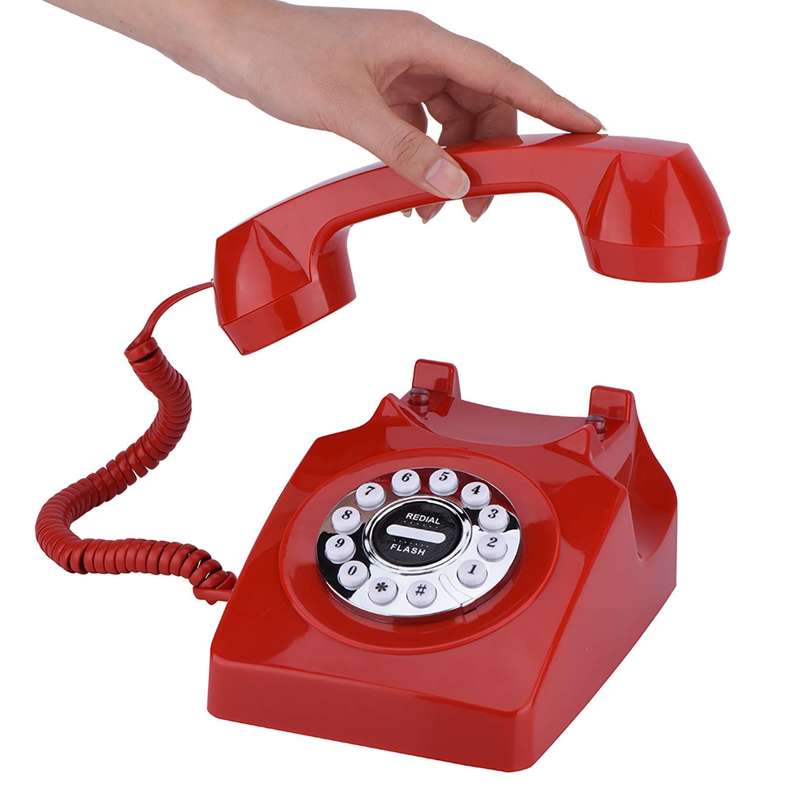 Klassieke Telefoon Van De Jaren '80 Stock Foto - Image of rijnwijn