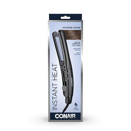Miniatura 4 de Conair Plancha plana de cerámica de calor instantáneo, 34 pulgadas