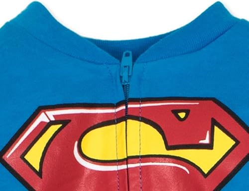 Vista 6 de Warner Bros. Batman & Superman - Mono para bebé con capa