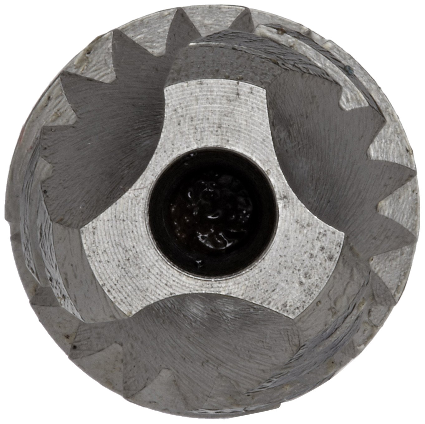 Dormer EX006H Powdered Metal Steel Spiral Flute Threading Tap, Gold Oxide Finish, Round with Square End Shank, Modified Bottoming Chamfer, M10-1.50mm Thread Size, 7mm Shank Diameter (Pack of 1)