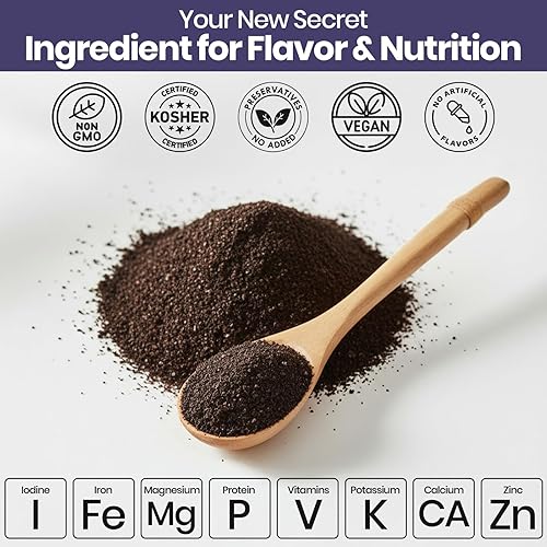 Miniatura 4 de Wildcrafted North Atlantic - Gránulos orgánicos de musgo irlandés polvo, inmune saludable, apoyo intestinal y bienestar general (1 libra)