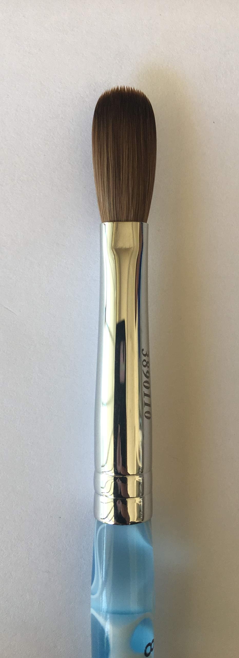 CRIMPED 100% Kolinsky Acrylic Nail Brush (Crimped 8)