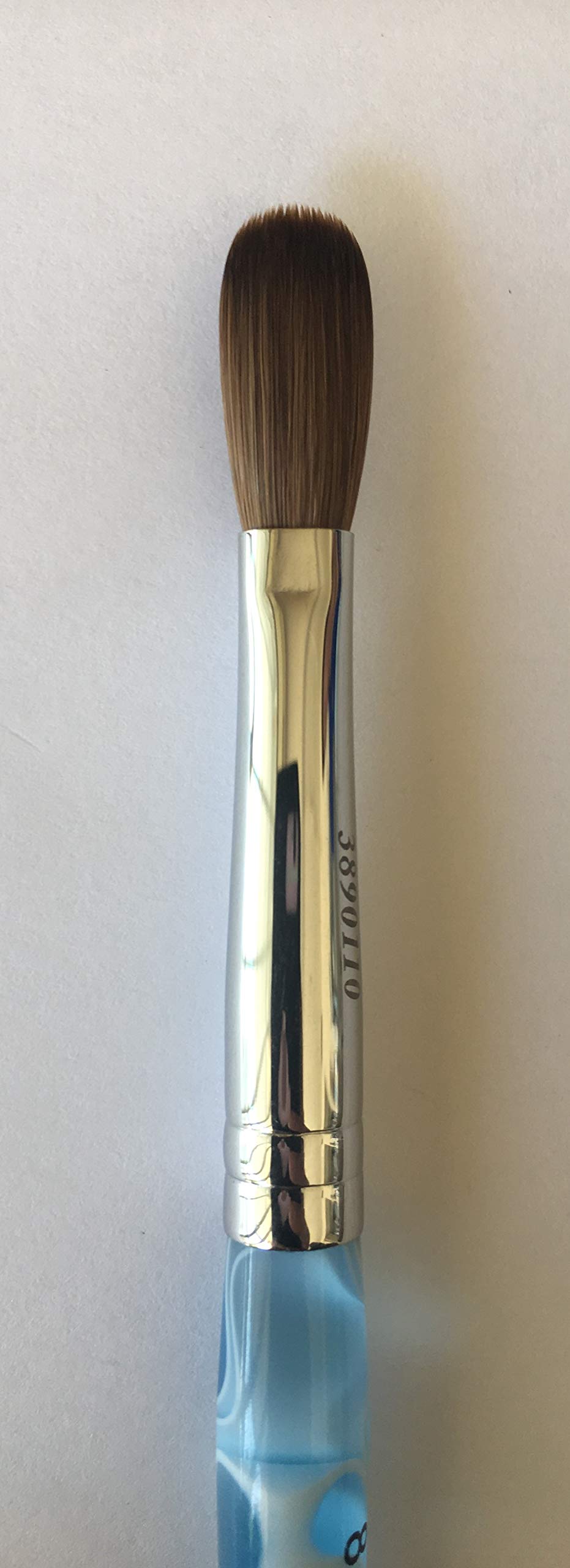 CRIMPED 100% Kolinsky Acrylic Nail Brush (Crimped 8)