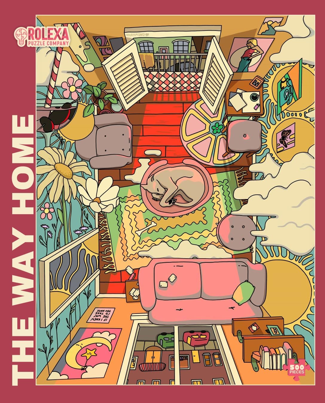 The Way Home 500 Piece Jigaaw Puzzle from Rolexa Puzzle Company