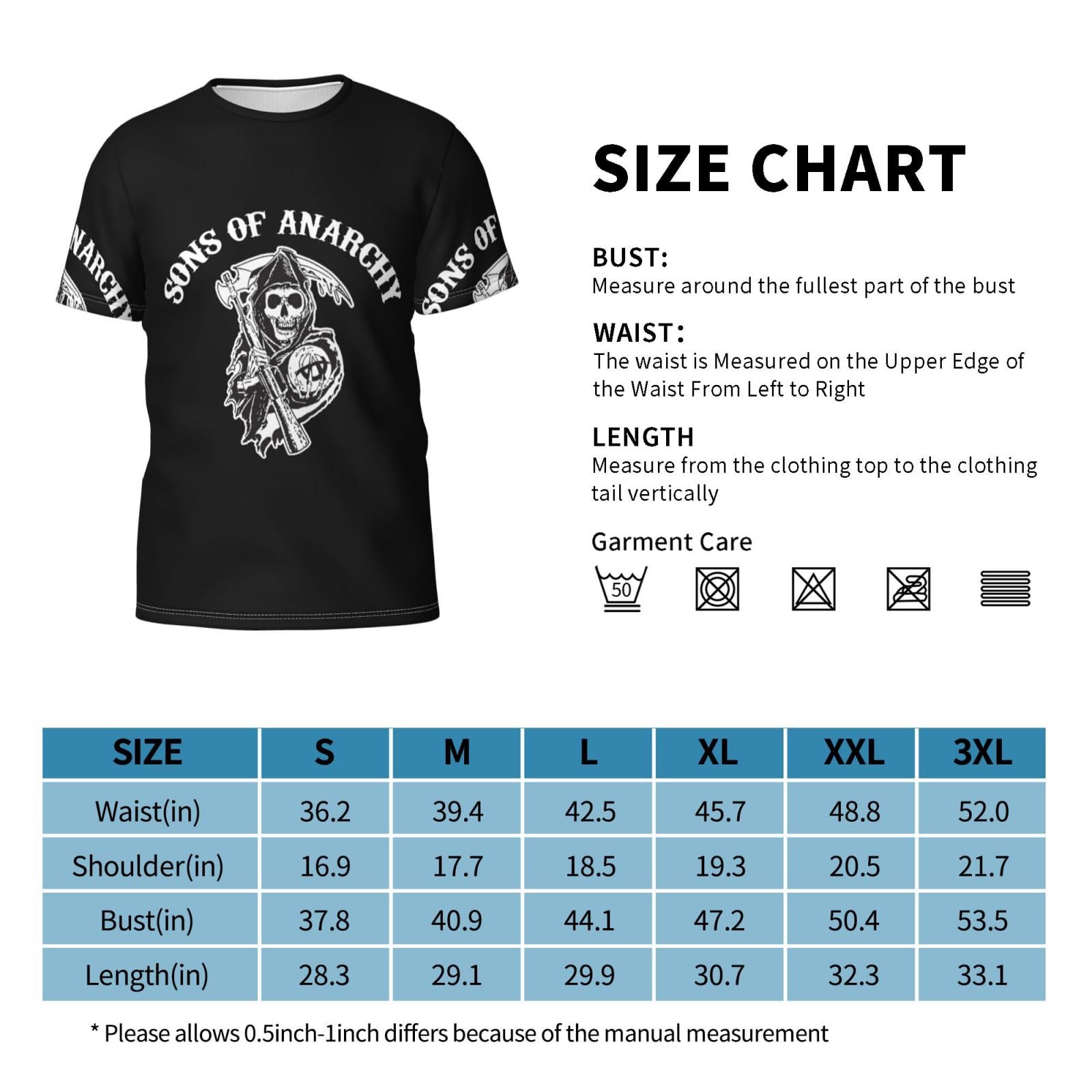 Amazon.co.jp: メンズTシャツ Sons of Anarchy サンズ・オブ 