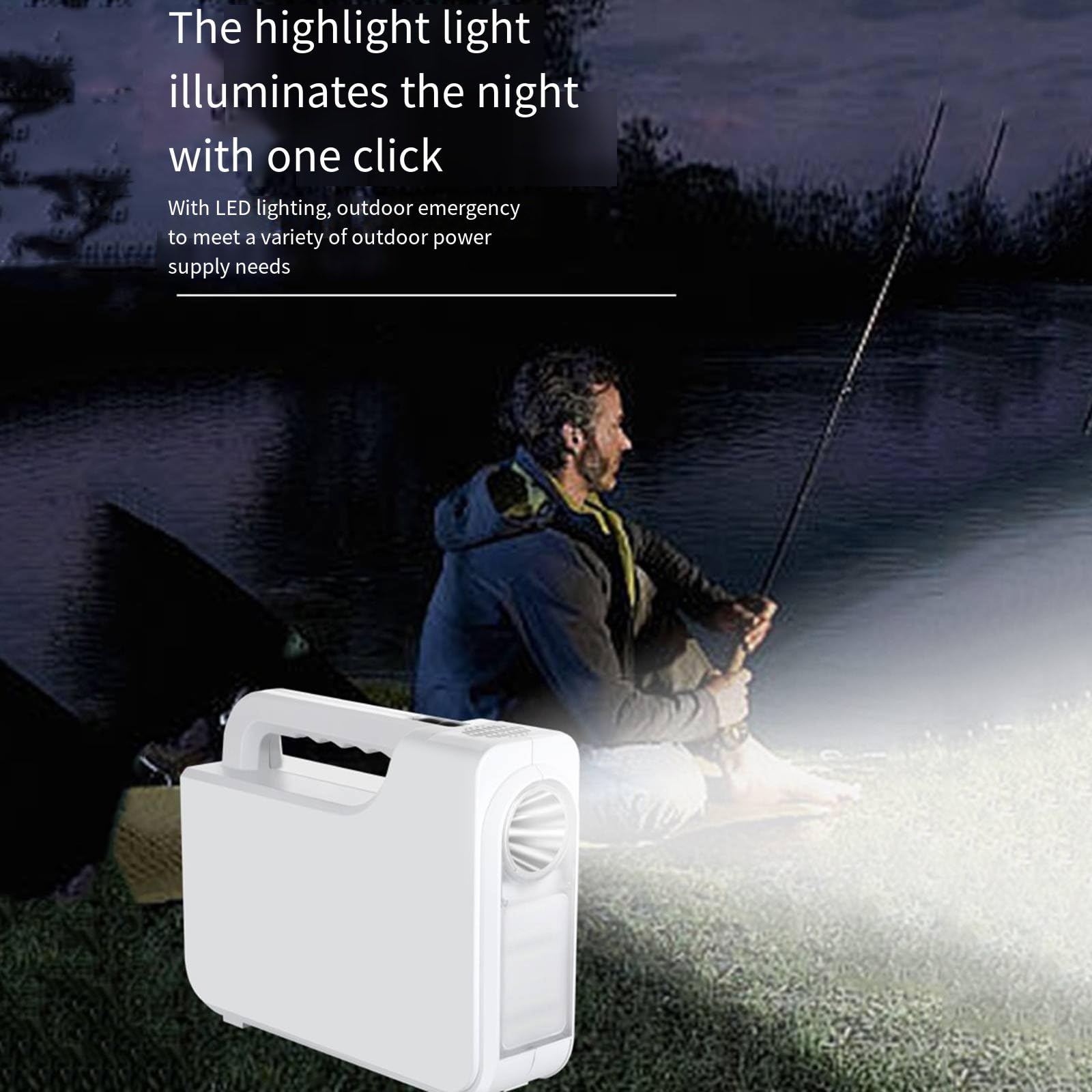 Alimentation de Secours Portable 220 V pour Camping, Voiture et Voyages en autonomie, 300 W, idéale pour Les activités de Plein air.