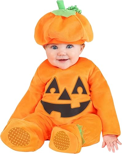 Disfraz de calabaza infantil Naranja