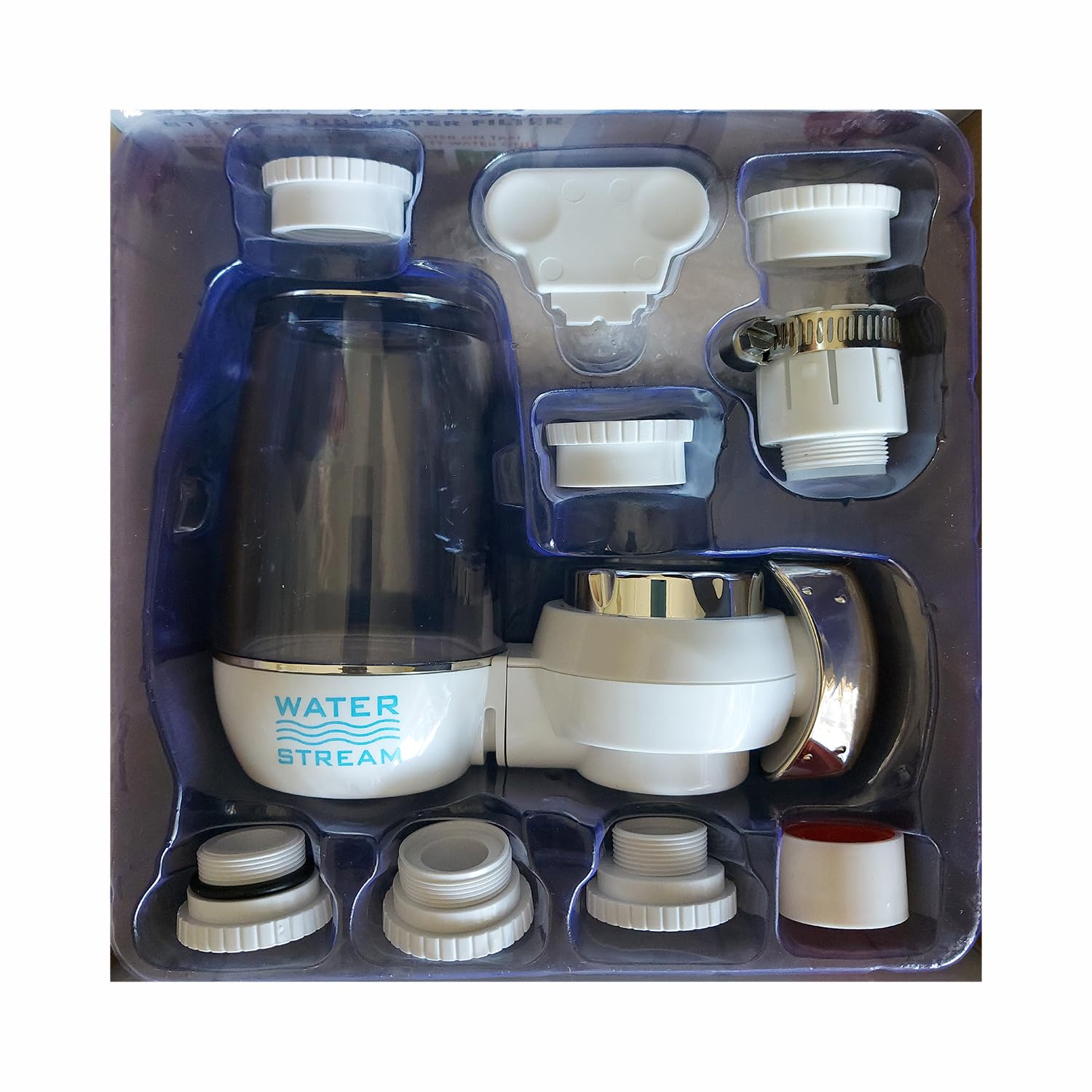 Water Stream by Little Luxury Luxury Home Tap Water Filter Ceramic Carbon Filter 1 Filter Included Reduces Lead — view 5