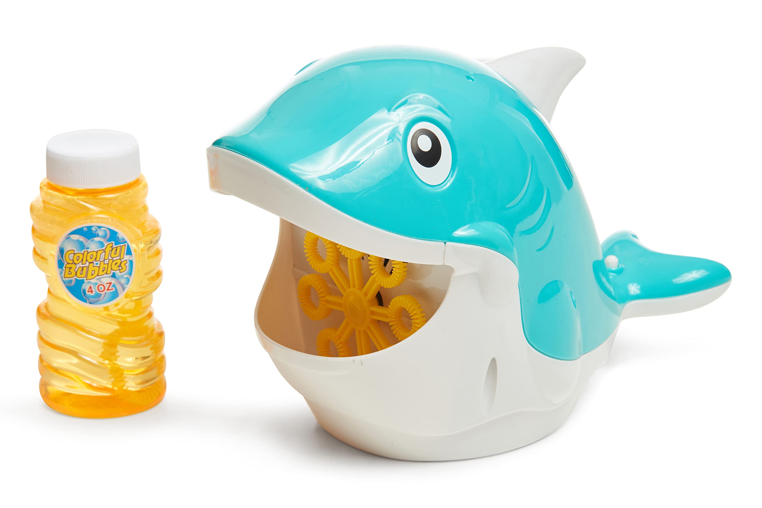 Whale Bubble Blaster Electric Bubble Gun Toy - Animal Sounds & Light Bubble Gun Summer Toy for Outdoors Activity, Birthday Gift – for Kids 3 Years and Up