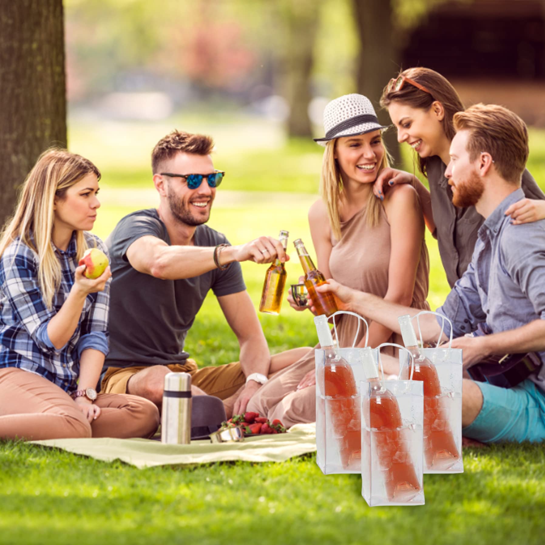 Bolsa De Vino De Hielo, Enfriador De Vino, Refrigerador Enfr | Meses