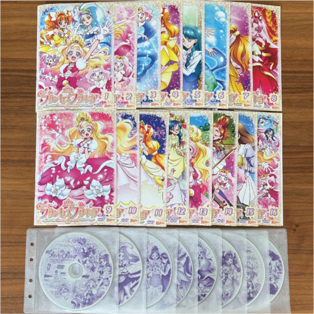 Amazon.co.jp: Go!プリンセスプリキュア! DVD 全16巻 全巻セット  