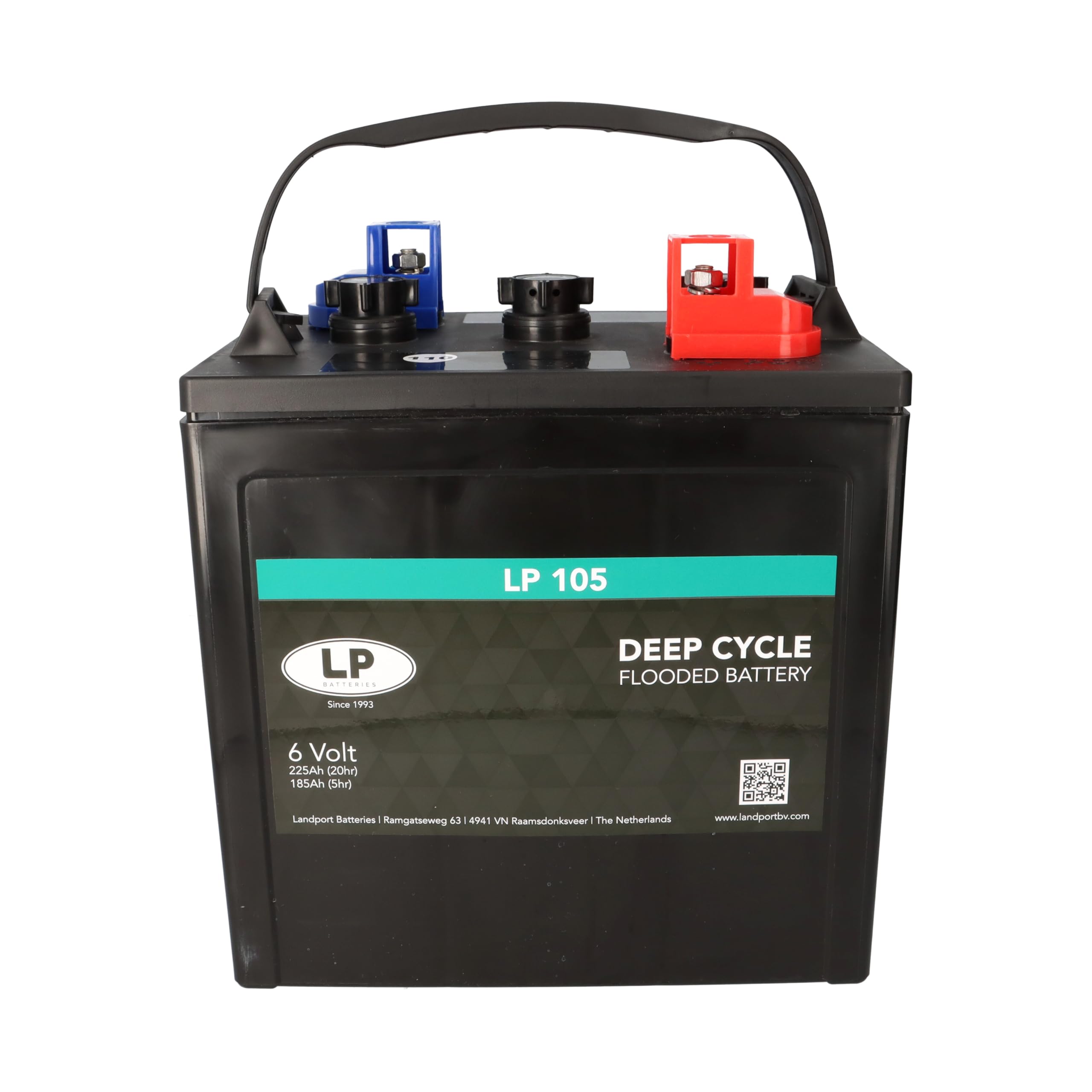 Set: 4× 6V 225Ah Deep-Cycle Traktionsbatterie – zyklenfest & robust – für Golf Carts, Reinigungsmaschinen & Hebebühnen – UTL – kompatibel Trojan T-105/T-105 Plus, Crown CR220HD, Q-Batteries 6DC-225