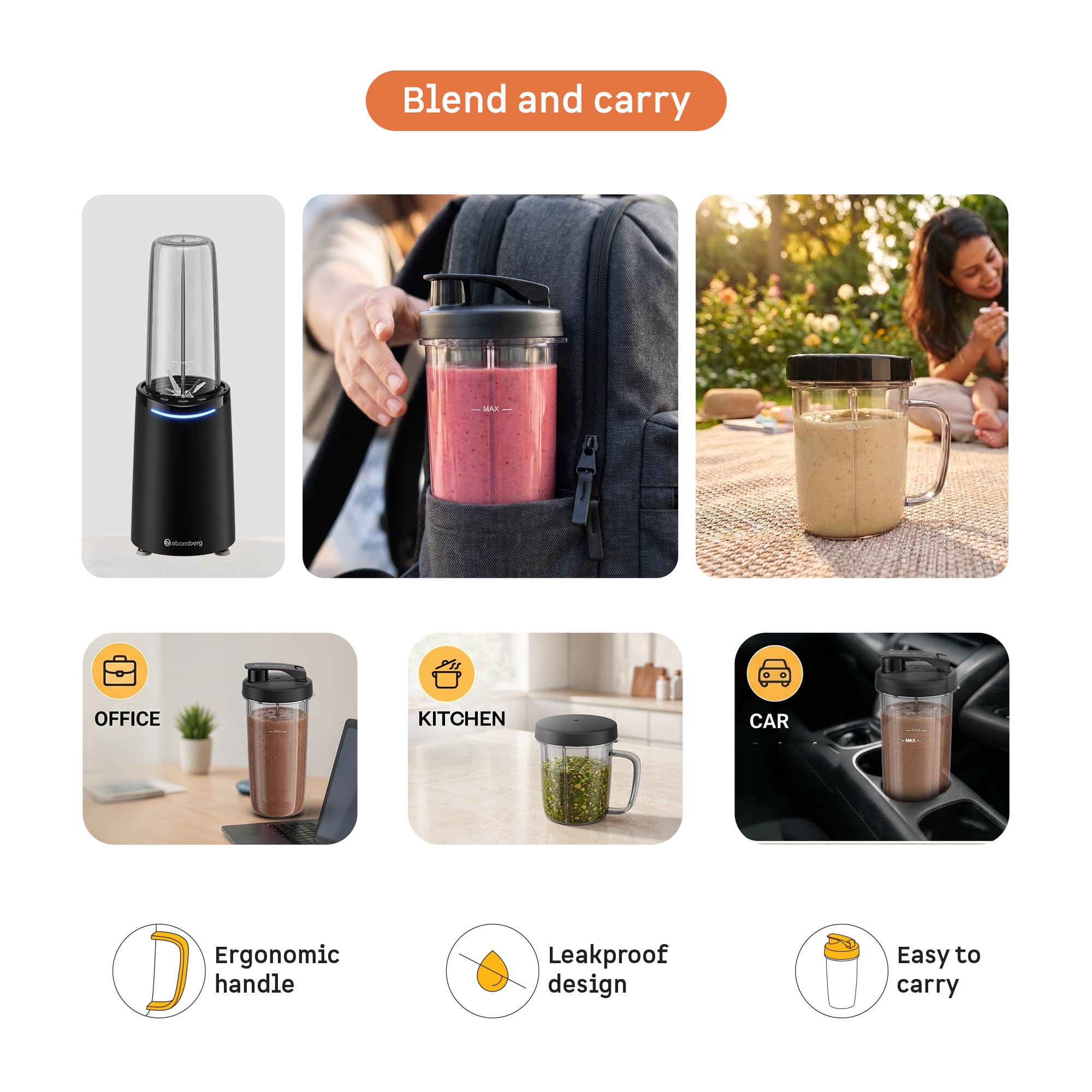 Atomberg Zephyr 3J Nutri Blender - Make Healthy Smoothies! -10 Atomberg Zephyr 3J Nutri Blender - Make Healthy Smoothies! -10