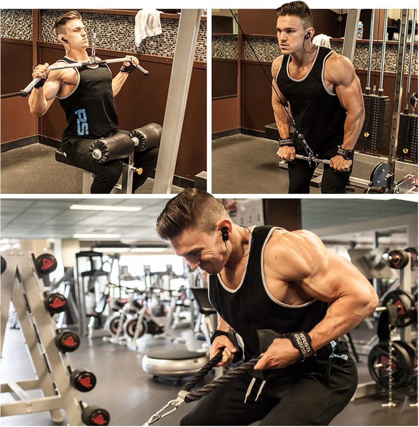 Wyciąg kablowy, fitness, podciąganie ramion, treningu siłowego, bicepsów, pleców, przyrząd treningowy DIY, akcesoria do sprzętu sportowego, sprzętu fitness, rolki kierunkowe, trener siłowy