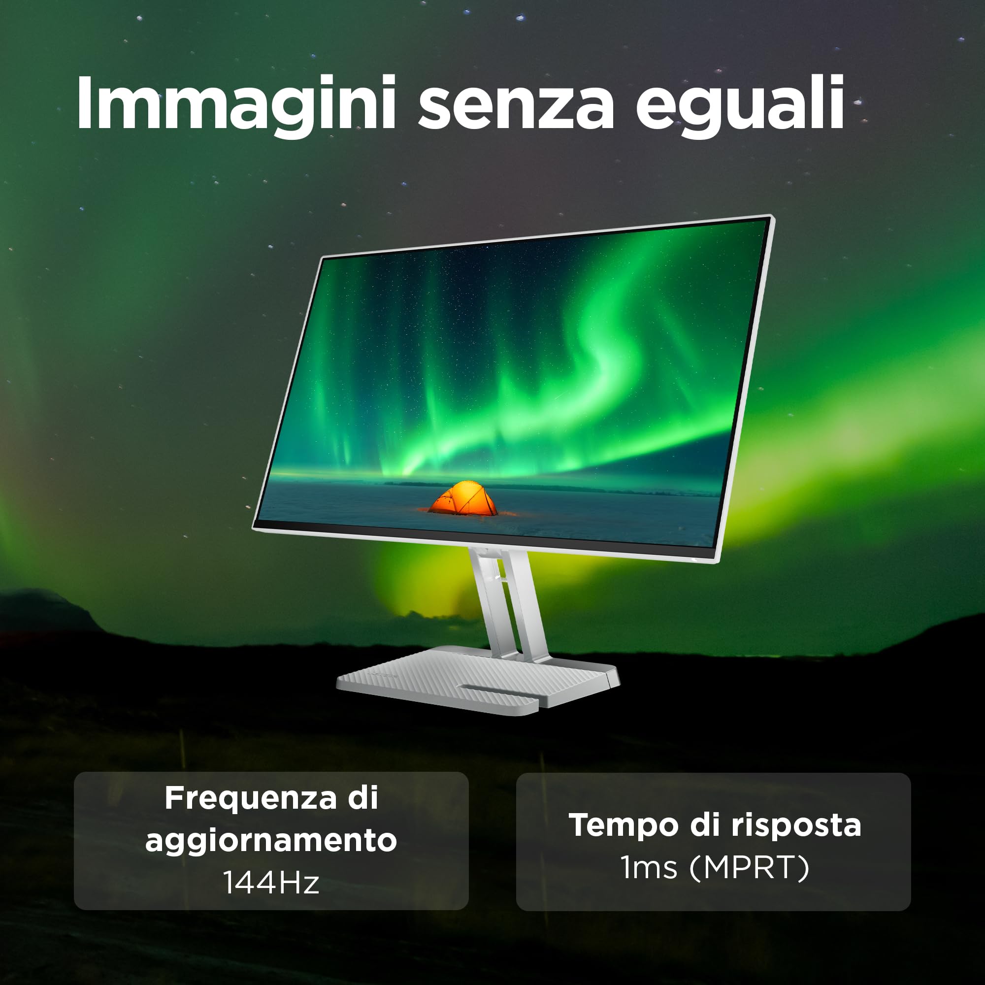 Lenovo L24-45 Monitor IPS 24" Full HD 144Hz 1ms HDMI VGA AMD FreeSync VESA 100x100mm