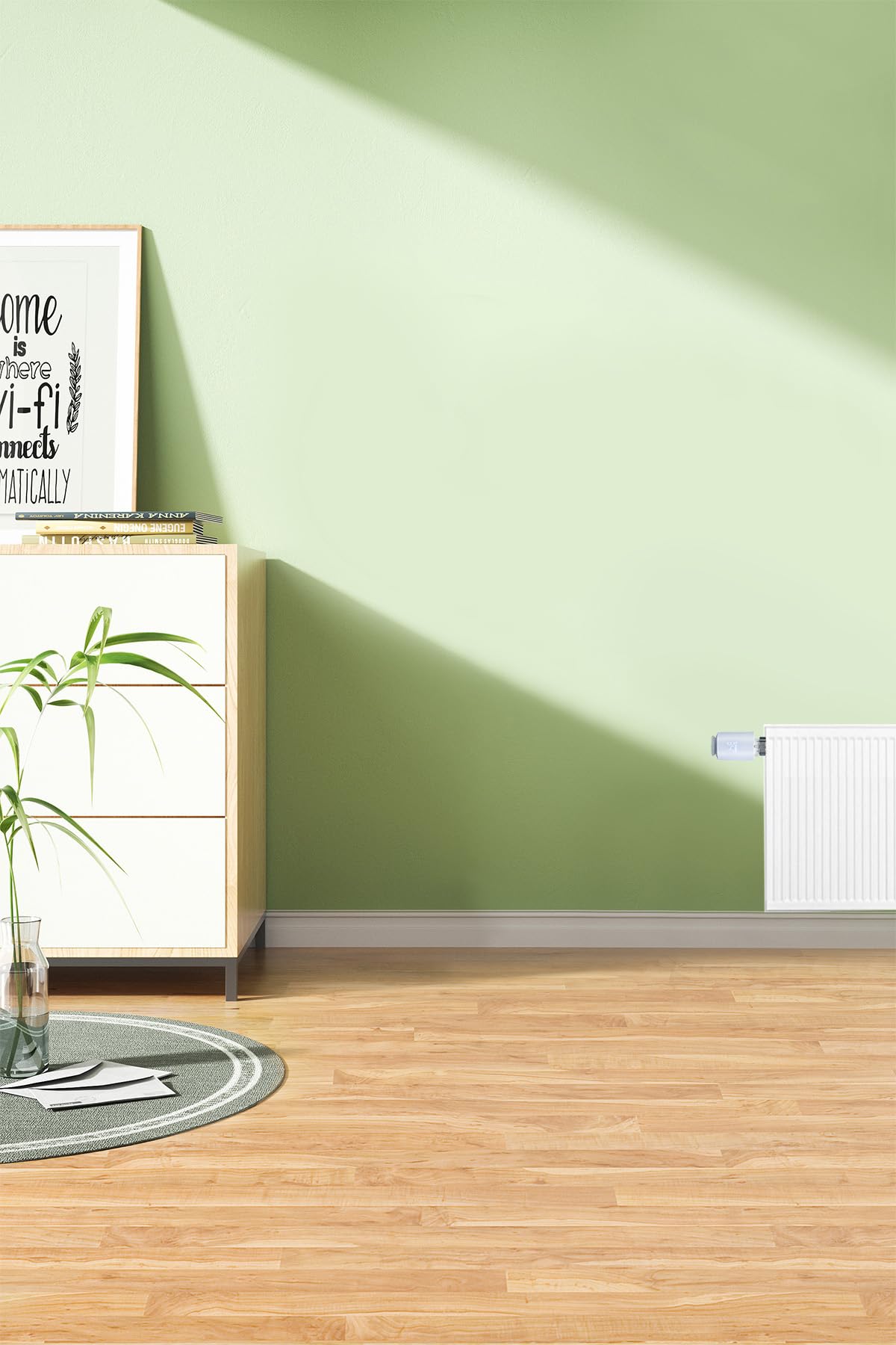 Zigbee Thermostat pour radiateur thermostatique programmable intelligent fonctionne avec Alexa Googlehome