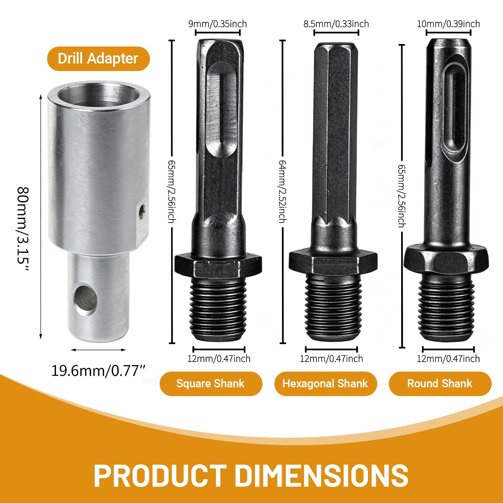 Ice Auger Drill Adapter - Expand Your Drilling! -2 Ice Auger Drill Adapter - Expand Your Drilling! -2