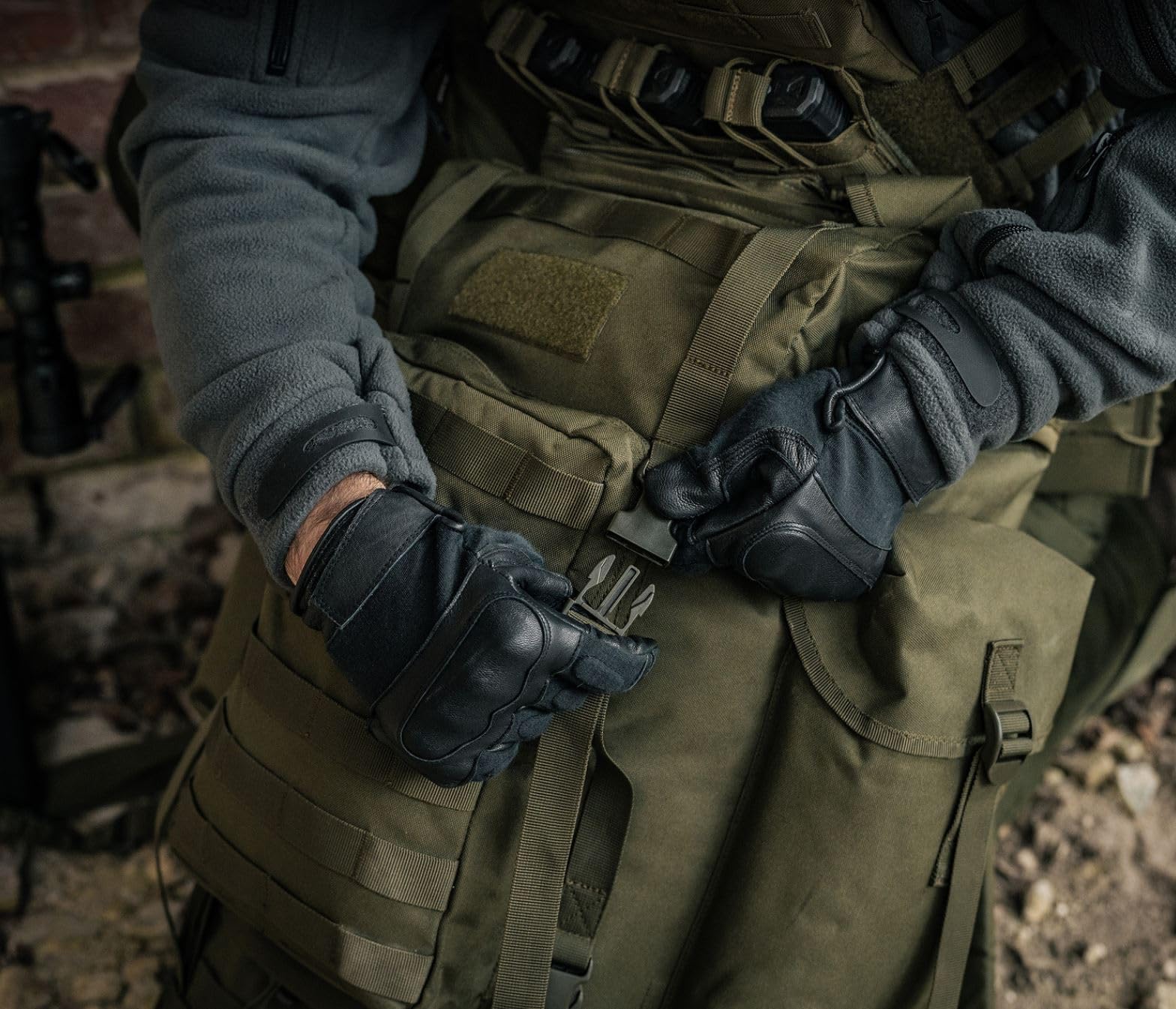 Tactical Fortex 65L Mochila Táctica – Oliva | Gran Mochila Militar & Trekking Hombre | Con Sistema MOLLE, Funda Impermeable | Ideal para Senderismo, Camping & Expediciones | 67×40×25 cm