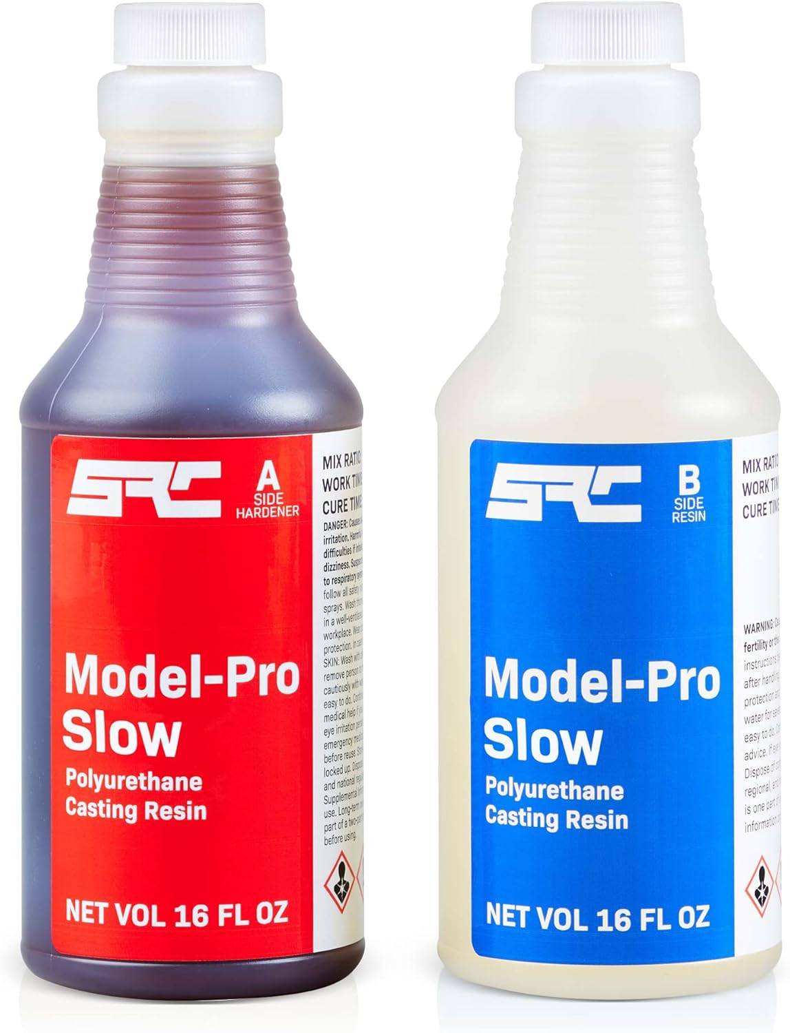 Model-Pro Off White Slow 32 Oz (16 Oz Part A + 16 Oz Part B) Polyurethane Casting Resin Kit for Hand Making Art and Craft, Hardener Craft Resin, Ideal for Prototypes, Figurines
