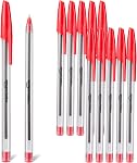 Amazon Basics Ballpoint Pens, 1.0mm, Black, 12 Pack