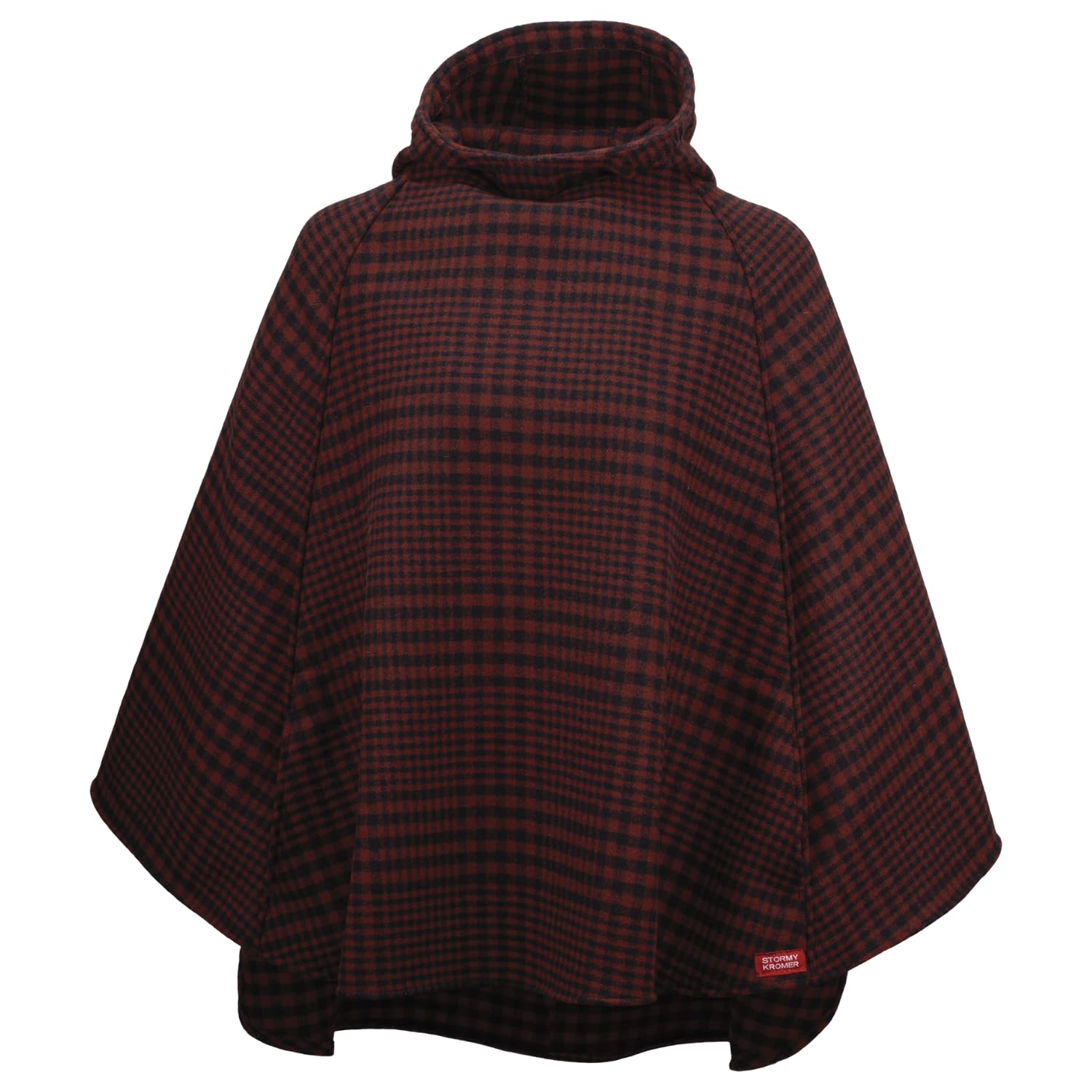 Stormy Kromer Saturday Poncho Garnet One Size