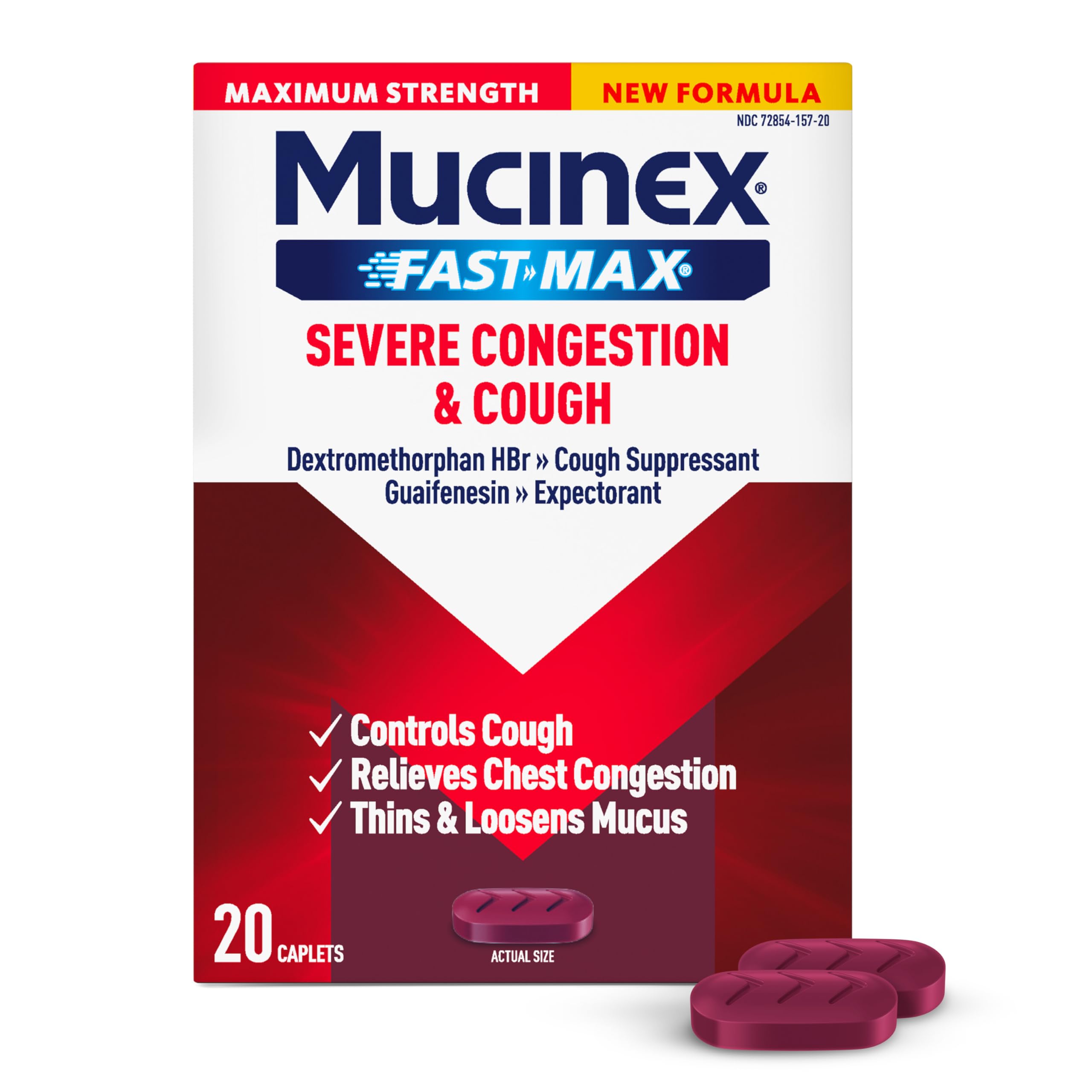 Mucinex Fast-Max Severe Congestion and Cough