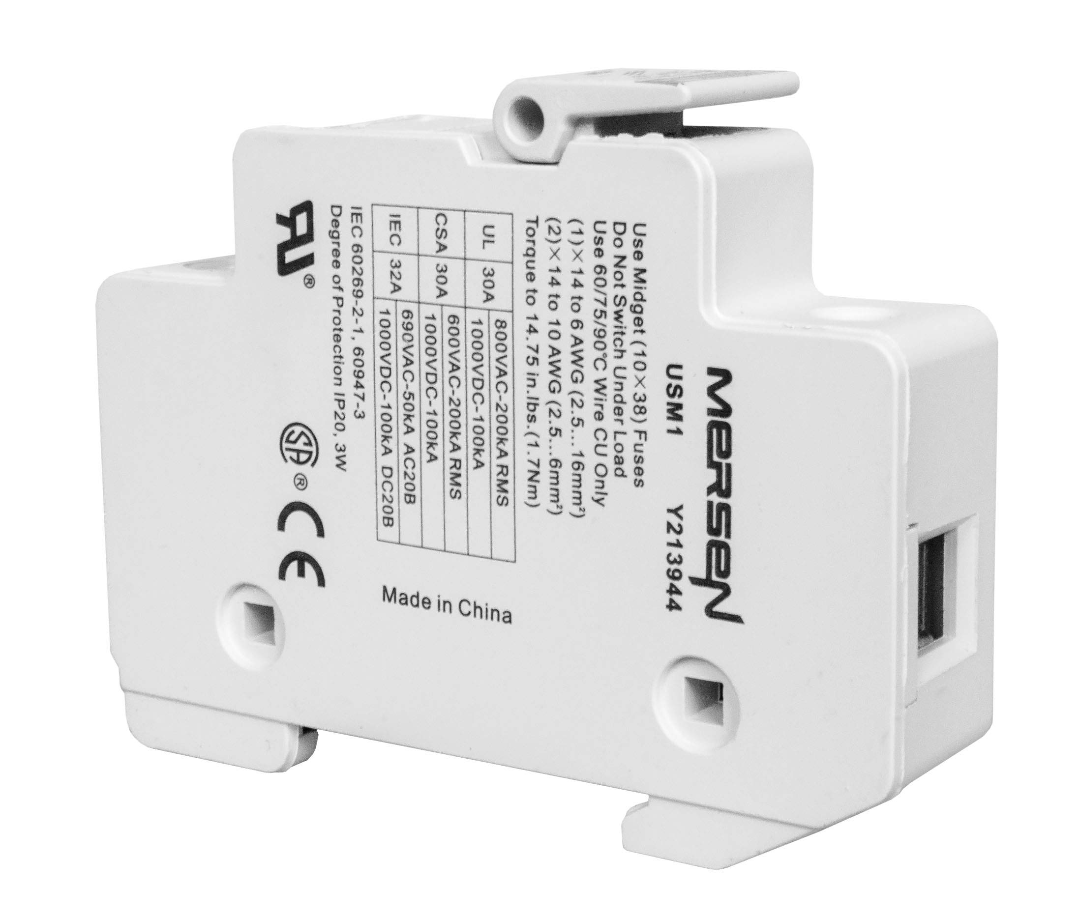 MidNite SolarMNTS Touch Safe Fuse Holder 1000VDC 30A