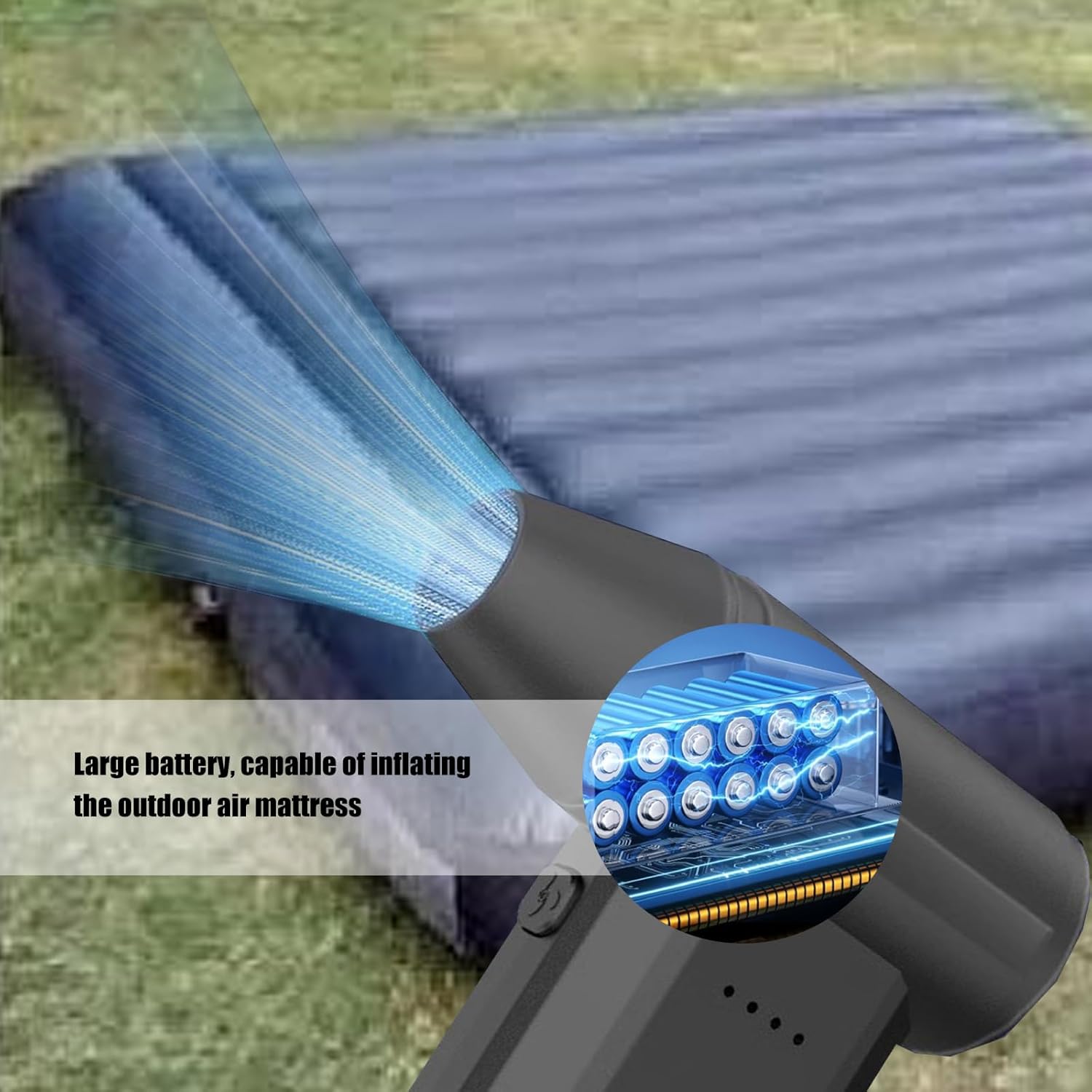 電動送風機 130000RPM 電源コードレス調節可能な小型コンピュータのキーパッド電気クリーニング用