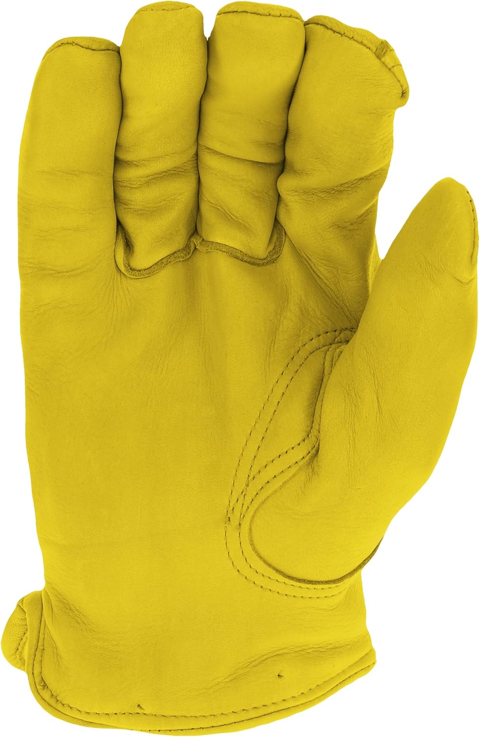 West Chester Men's Grain Deerskin Leather Thinsulate Glove, Leather Driver, Cold Weather Glove, Safety Glove, Yellow, Medium, (95000/M)